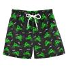 Aflyko Board Shorts Green Motocross Swim Trunk Toddler Bathing Suit Boys Girls Beach Swimwear Quick Dry Swimming Shorts All Day Shorts Gym Shorts S view 1