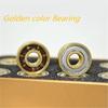 KOVNOVI 16 Pieces Golden Bearing, 7 Beads 608 608z Bearings for FSK Slalom Inline Speed Skates Skating Shoes DINGGUANGHE (Color : 16 Bearings 8 Spacer) view 2