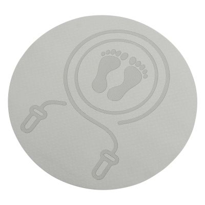 Skipping Mat Portable Treadmills for Home Foam Floor Mats Workout for Home Gym Floor Non- Slip Workout s Exercise Rope Jumping Pad Fitness Floor Gym Yoga Tpe