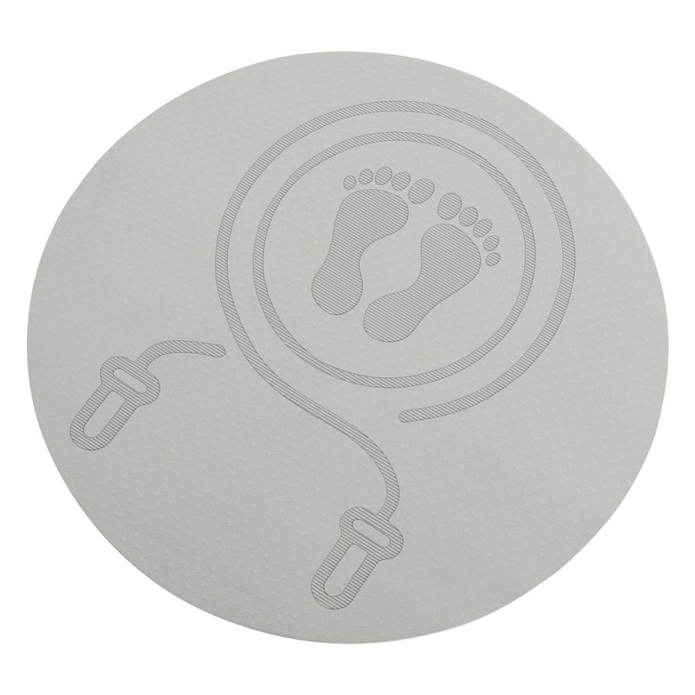 Skipping Mat Portable Treadmills for Home Foam Floor Mats Workout for Home Gym Floor Non- Slip Workout s Exercise Rope Jumping Pad Fitness Floor Gym Yoga Tpe