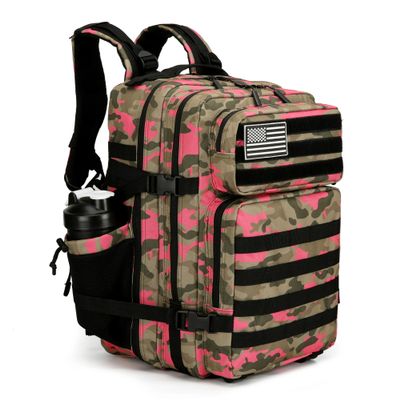 KXBUNQD 45L Tactical Assault Backpack 3 day assault pack with Molle Waterproof backpack Rucksack for Tactical Backpacks
