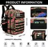 KXBUNQD 45L Tactical Assault Backpack 3 day assault pack with Molle Waterproof backpack Rucksack for Tactical Backpacks view 2