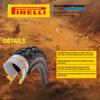 Pirelli Scorpion Enduro S Classic Tan 60-622 (29x 2.4) MTB Bicycle Tire - Designed for Extreme and Loose Courses, 60TPI and Hard Wall Casing- Mountain Bike Tire view 3