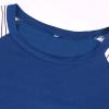 Cotton Maternity Nursing Tops Short Sleeve Breastfeeding Clothes Shirt Stripe Round Neck Blouse with Pocket Blue, XX-Large view 3