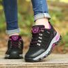 BORAMAX Women's Sneakers Outdoor Sports Climbing Hiking Shoes Waterproof Trekking Running Shoes Womens Climbing Shoes Black view 2