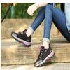 BORAMAX Women's Sneakers Outdoor Sports Climbing Hiking Shoes Waterproof Trekking Running Shoes Womens Climbing Shoes Black view 4