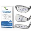 ToVii 300Pcs ~600Pcs Golf Impact Tape Set, Self-Teaching Sweet Spot and Shot Consistency Analysis, Club Impact Stickers for Woods Irons and Putters Golf Accessories for Men view 1
