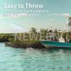 Neween Cast Net for Fishing with Shrimp Cage, American Freshwater Saltwater 4/5/6/7/8Ft Radius Casting Bait Trap Fish, Heavy Duty Zinc Sinker, 3/8 Inch Mesh Size view 2