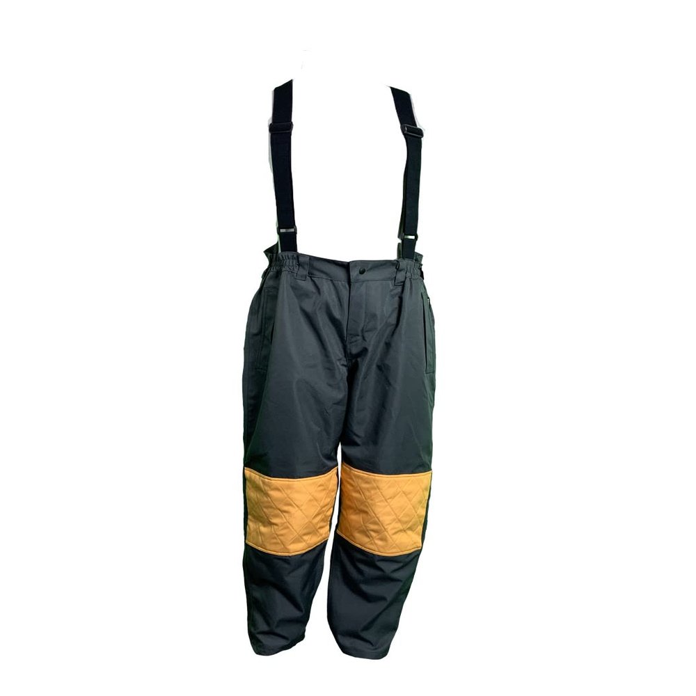Rivers West Men's COHO Waterproof Lightweight Fully Seam-Sealed Fishing Bibs, Carbon, X-Large