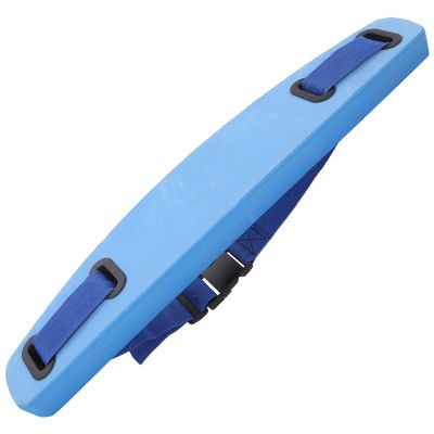 Swim Belt, 26.8x5.2x1.6in EVA Core Strength Water Aerobics Keep Balance Ergonomic Swimming Training Aid, Adjustable Comfortable Portable Floatation Belt for Kids Beginners, Youth, Adults,(Blue)