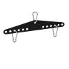 OMMUU D Handle Cable LAT Pull Down Bar Tricep Rope Crossover Row Attachments Machine Cable Attachmen Pulley System Double to Single for Home Gym view 1