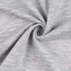Cotton Maternity Nursing Tops Short Sleeve Breastfeeding Clothes Shirt Stripe Round Neck Blouse with Pocket Gray XX-Large view 3