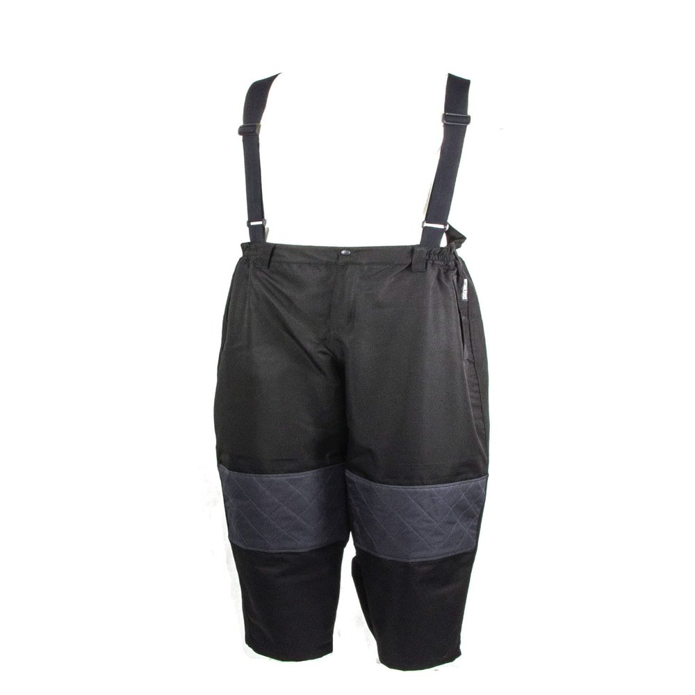 Rivers West Men's Coho Waterproof Lightweight Fully Seam-Sealed Fishing Bibs, Black, XX-Large