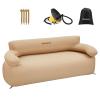 KingCamp Double Inflatable Couch for Camping, Portable Foldable Eco-Friendly Reach-Certified PVC Liner Air Lounger 2-Person Blow Up Sofa with Foot Pump, Pegs, Repair Kit & Removable Cover view 1