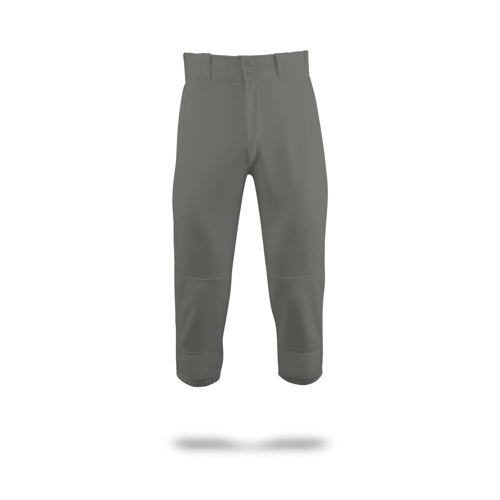 MARUCCI Youth EXCEL Double-Knit TWEENER Baseball Pant, Gray, Youth X-Large