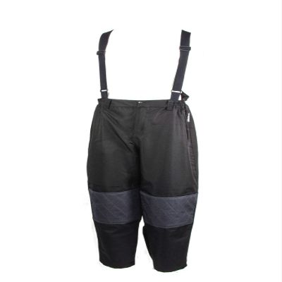 Rivers West Men's COHO Waterproof Lightweight Fully Seam-Sealed Fishing Bibs, Black, Large
