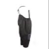 Rivers West Men's COHO Waterproof Lightweight Fully Seam-Sealed Fishing Bibs, Black, Large view 3