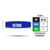 1 Pair Nxtrnd Bicep Bands, Sweat-Absorbent Arm Sweatbands, Football Accessory (Blue) view 4