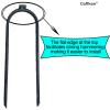 Coffken Heavy Rebar Trampoline Wind Stakes with Flat Welded Head,10x3x0.32 Wind Stake,Safety Ground Anchor for Securing Trampoline, Tents, Fences, Tarps, Garden Cloth, Hoses and More (8) view 3