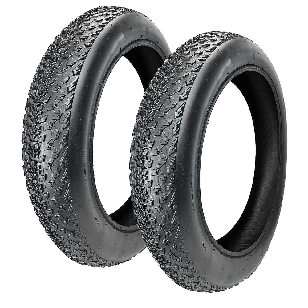 Two RNX 20x4.0 Mob Boss Fat Bike Clincher Bicycle Tires, 20x4 Bike Tires (98-406)