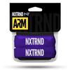 1 Pair Nxtrnd Bicep Bands, Sweat-Absorbent Arm Sweatbands, Football Accessory (Purple) view 2