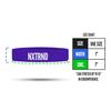 1 Pair Nxtrnd Bicep Bands, Sweat-Absorbent Arm Sweatbands, Football Accessory (Purple) view 4