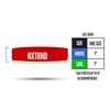 1 Pair Nxtrnd Bicep Bands, Sweat-Absorbent Arm Sweatbands, Football Accessory (Red) view 4