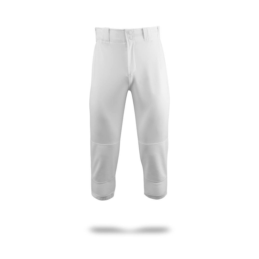 MARUCCI Youth EXCEL Double-Knit TWEENER Baseball Pant, White, Youth Large