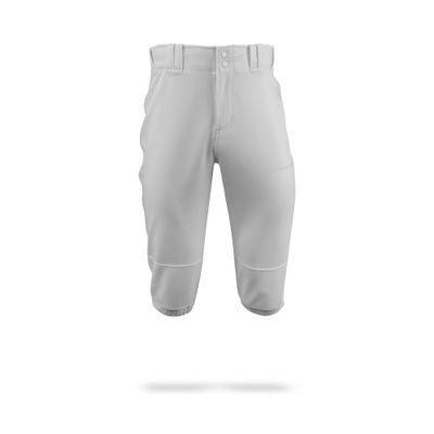 MARUCCI Youth Elite APEX Short Baseball Pant, White, Youth Large