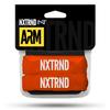 1 Pair Nxtrnd Bicep Bands, Sweat-Absorbent Arm Sweatbands, Football Accessory (Orange) view 2