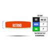 1 Pair Nxtrnd Bicep Bands, Sweat-Absorbent Arm Sweatbands, Football Accessory (Orange) view 4