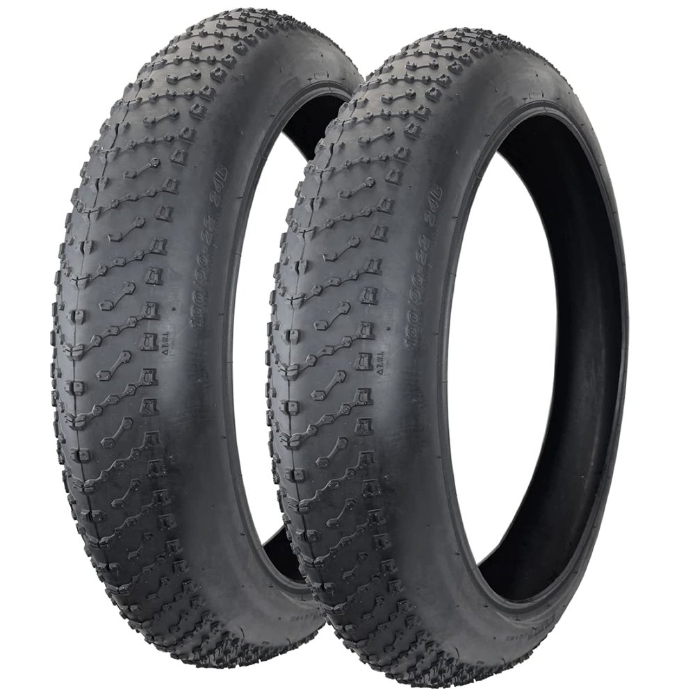 Two RNX 26x4.0 Mob Boss Fat Bike Bicycle Clincher Tires, 26x4 Bike Tires (98-406)