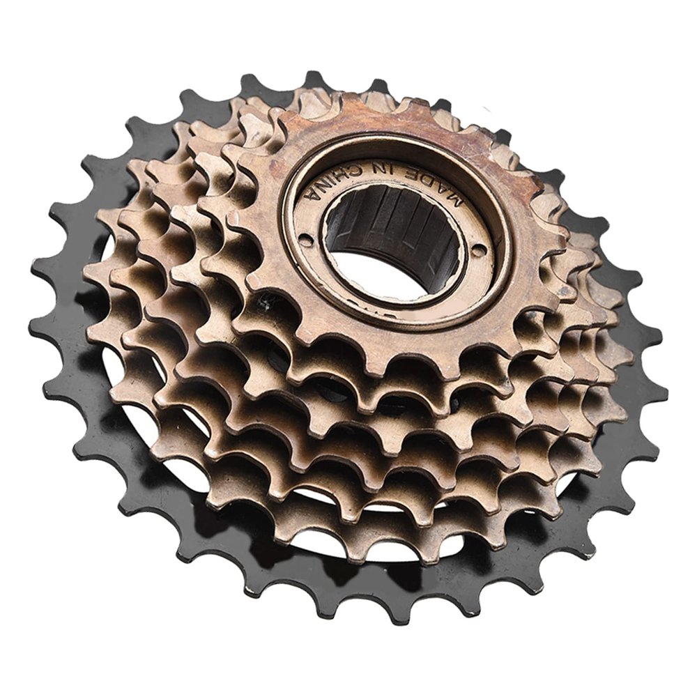 AUHX Low Noise 7 Speed Cassette flywheel, Freewheel, Nondeformation for Bike Cycling Replacement Accessory