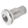 SWOQ Thru Hull Connector, Anti Oxidation Portable Hose Barb for Marine Hardware Accessories(11/2") view 1