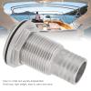 SWOQ Thru Hull Connector, Anti Oxidation Portable Hose Barb for Marine Hardware Accessories(11/2") view 2