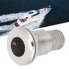 SWOQ Thru Hull Connector, Anti Oxidation Portable Hose Barb for Marine Hardware Accessories(11/2") view 3