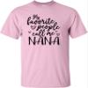 5X-Large Pink Mens My Favorite People Call Me Nana Gift for Grandma T-Shirt view 2