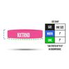 1 Pair Nxtrnd Bicep Bands, Sweat-Absorbent Arm Sweatbands, Football Accessory (Pink) view 4