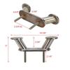 Boat Bollard Cleat | Marine 10 7/8 Inch Heavy Duty Polished Stainless view 4