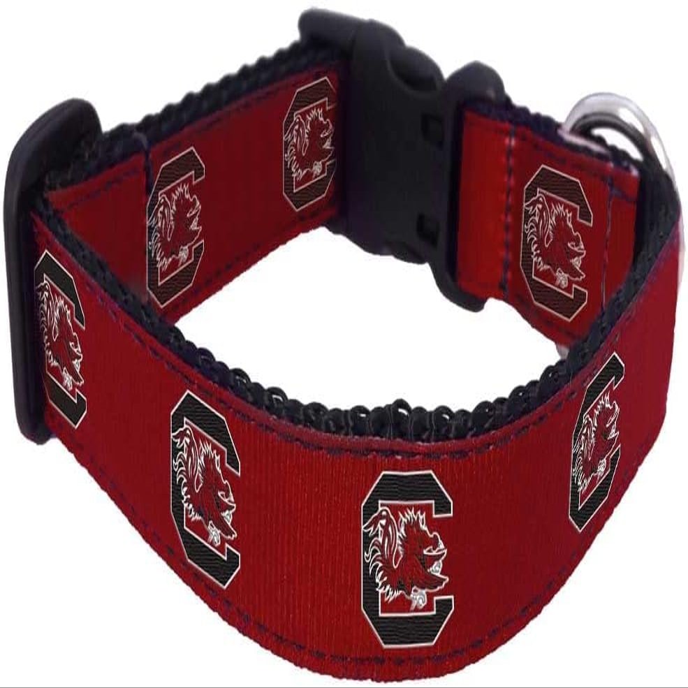 College Dog Collar (Large, South Carolina)