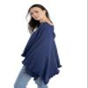 Alashan Cotton Cashmere Mini Ruffle Edge Topper (Midnight) view 2