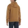 Carhartt Boys' Pullover Long Sleeve Hooded Sweatshirt, Carhartt Brown, 7 view 3