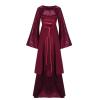 Halloween Costumes Regency Dress Women Ball Gown Medieval Gothic Renaissance Victorian Witch Pirate Costume view 1