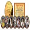 Dale Earnhardt 7-Time Champ 24K Gold Plated North Carolina Quarters U.S. 7-Coin Set - Licensed view 1