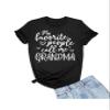 5X-Large Black Mens My Favorite People Call Me Grandma Gift Idea T-Shirt view 1