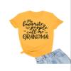 Medium Gold Mens My Favorite People Call Me Grandma Gift Idea T-Shirt view 1