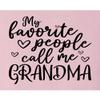 4X-Large Pink Mens My Favorite People Call Me Grandma Gift Idea T-Shirt view 3