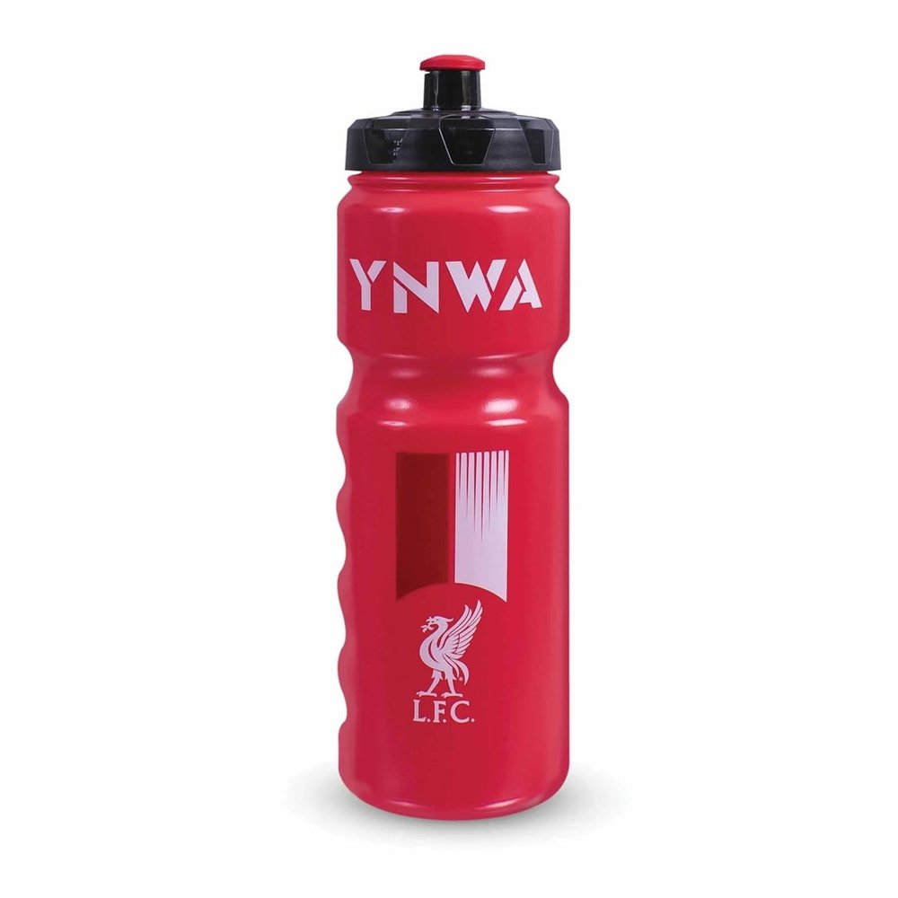 Hy-Pro Officially Licensed Liverpool FC 750ml Plastic Water Bottle Reusable Soccer Tumbler for Kids & Adults Fans Hydration Sports Drink Bottle