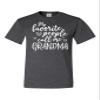 4X-Large Heather Black Mens My Favorite People Call Me Grandma Gift Idea T-Shirt view 2