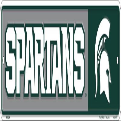 Hangtime Michigan State University - Michigan State Spartans 4x18 Street Sign